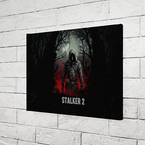 Картина прямоугольная Stalker 2 dark mode / 3D-принт – фото 3