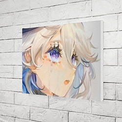 Холст прямоугольный Genshin Impact Furina cry tears, цвет: 3D-принт — фото 2