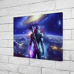 Холст прямоугольный Mass Effect - andromeda ai art, цвет: 3D-принт — фото 2