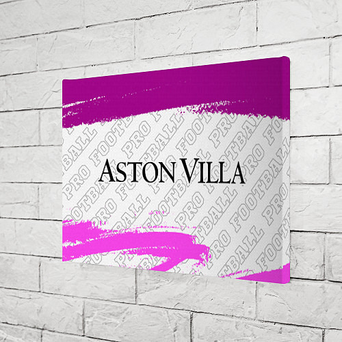 Картина прямоугольная Aston Villa pro football по-горизонтали / 3D-принт – фото 3