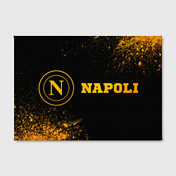 Холст прямоугольный Napoli - gold gradient по-горизонтали, цвет: 3D-принт — фото 2