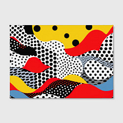 Холст прямоугольный Вихревая иллюзия, цвет: 3D-принт — фото 2