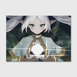 Холст прямоугольный Sousou no Frieren Фрирен magic, цвет: 3D-принт — фото 2