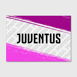 Холст прямоугольный Juventus pro football по-горизонтали, цвет: 3D-принт — фото 2