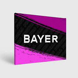 Холст прямоугольный Bayer 04 pro football по-горизонтали, цвет: 3D-принт