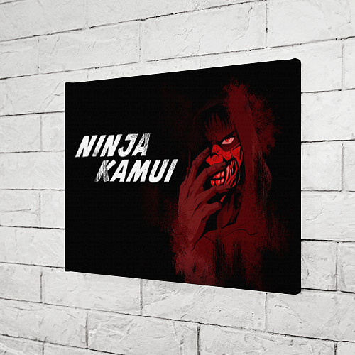 Картина прямоугольная Ниндзя Камуи - Маска / 3D-принт – фото 3