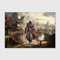 Холст прямоугольный Assassins creed старый город, цвет: 3D-принт — фото 2
