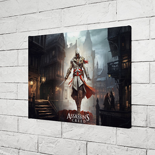 Картина прямоугольная Assassins creed старый город / 3D-принт – фото 3