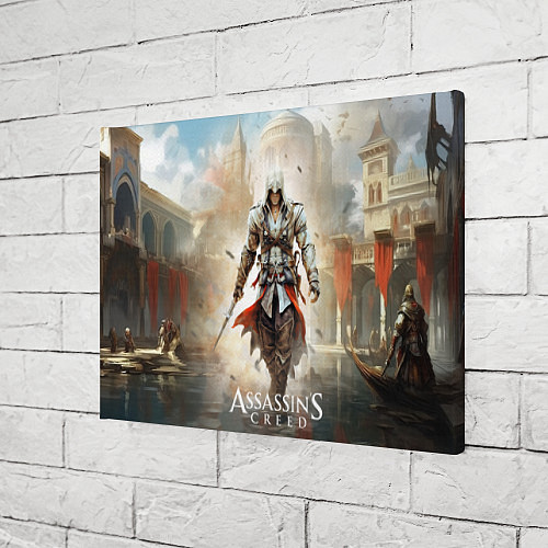 Картина прямоугольная Assassins creed poster game / 3D-принт – фото 3