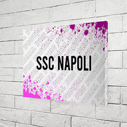 Холст прямоугольный Napoli pro football по-горизонтали, цвет: 3D-принт — фото 2