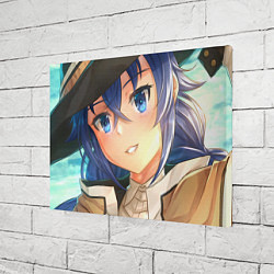 Холст прямоугольный Реинкарнация Безработного Roxy, цвет: 3D-принт — фото 2