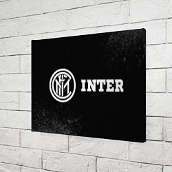 Холст прямоугольный Inter sport на темном фоне по-горизонтали, цвет: 3D-принт — фото 2