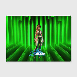 Холст прямоугольный Stellar Blade green Eve, цвет: 3D-принт — фото 2