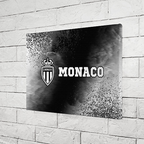 Картина прямоугольная Monaco sport на темном фоне по-горизонтали / 3D-принт – фото 3