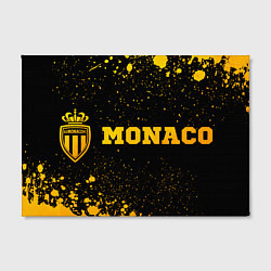 Холст прямоугольный Monaco - gold gradient по-горизонтали, цвет: 3D-принт — фото 2