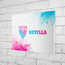 Холст прямоугольный Sevilla neon gradient style по-горизонтали, цвет: 3D-принт — фото 2