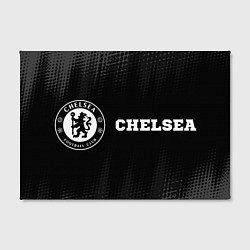Холст прямоугольный Chelsea sport на темном фоне по-горизонтали, цвет: 3D-принт — фото 2