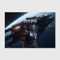 Холст прямоугольный Mass Effect game, цвет: 3D-принт — фото 2