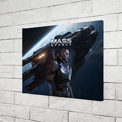 Холст прямоугольный Mass Effect game, цвет: 3D-принт — фото 2
