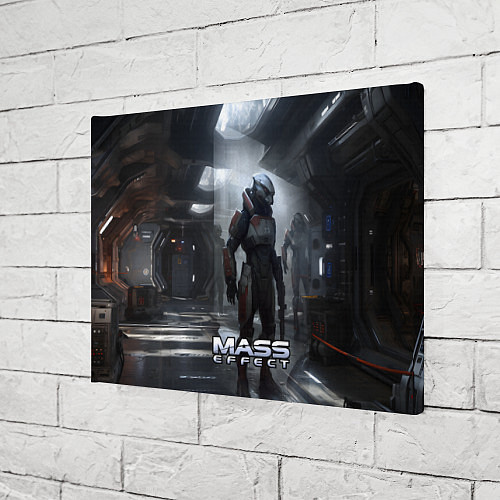 Картина прямоугольная Mass Effect game - пришелец / 3D-принт – фото 3