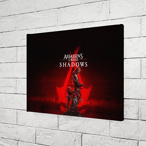 Картина прямоугольная Главные герои Assassins creed shadows / 3D-принт – фото 3