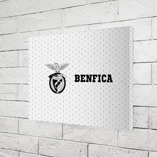 Картина прямоугольная Benfica sport на светлом фоне по-горизонтали / 3D-принт – фото 3