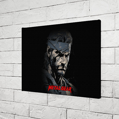Картина прямоугольная Metal gear Venom Snake / 3D-принт – фото 3
