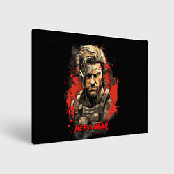 Холст прямоугольный Venom Snake Metal gear game, цвет: 3D-принт