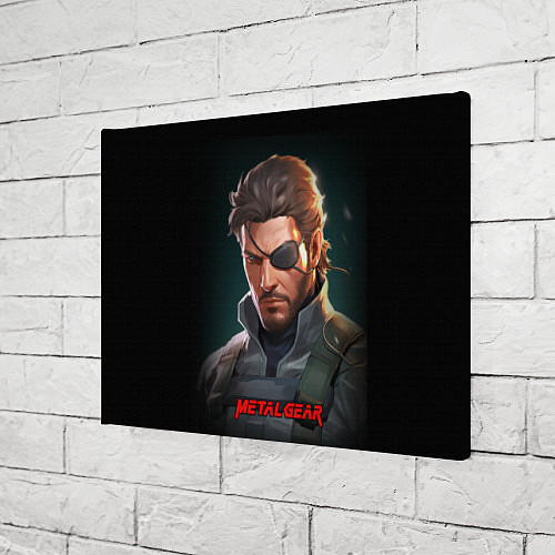 Картина прямоугольная Веном Снейк из игры Metal gear / 3D-принт – фото 3