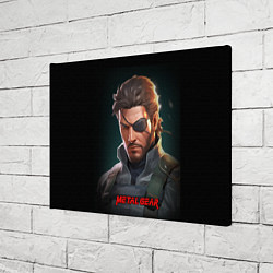 Холст прямоугольный Веном Снейк из игры Metal gear, цвет: 3D-принт — фото 2