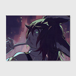 Холст прямоугольный Honkai Star Rail Tingyun, цвет: 3D-принт — фото 2