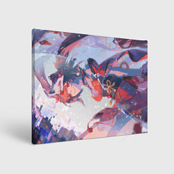 Холст прямоугольный Honkai Star Rail Sparkle smile, цвет: 3D-принт