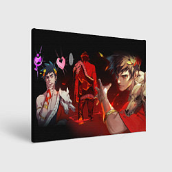 Холст прямоугольный Zagreus prince of the Underworld Hades, цвет: 3D-принт