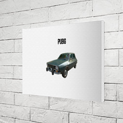 Холст прямоугольный Автомобиль PUBG, цвет: 3D-принт — фото 2