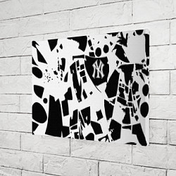 Холст прямоугольный New York yankees - abstraction, цвет: 3D-принт — фото 2