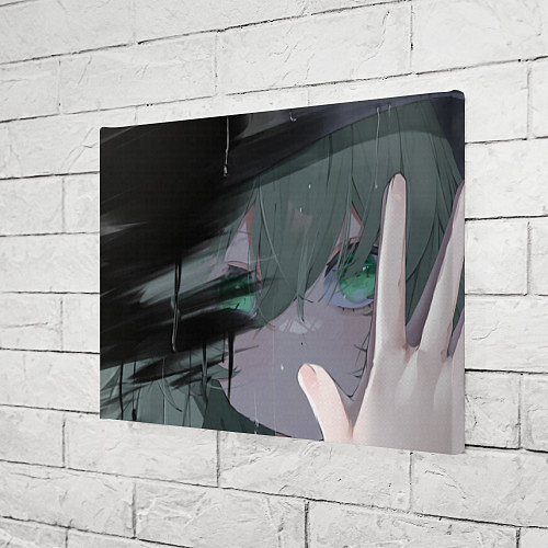 Картина прямоугольная Touhou Project Койши Комейдзи взгляд / 3D-принт – фото 3