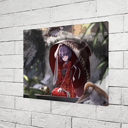 Холст прямоугольный Touhou Project Симмёмару Сукуна, цвет: 3D-принт — фото 2