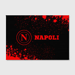 Холст прямоугольный Napoli - red gradient по-горизонтали, цвет: 3D-принт — фото 2