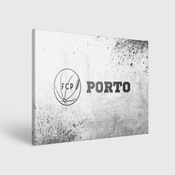 Холст прямоугольный Porto - white gradient по-горизонтали, цвет: 3D-принт