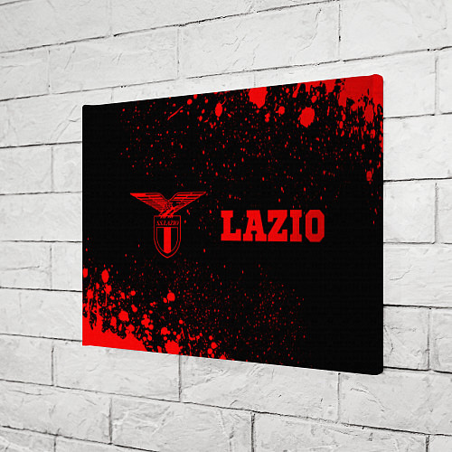 Картина прямоугольная Lazio - red gradient по-горизонтали / 3D-принт – фото 3