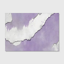 Холст прямоугольный Штукатурка и лавандовая краска, цвет: 3D-принт — фото 2