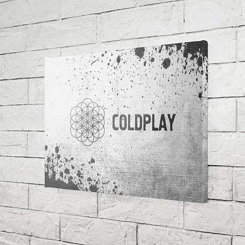 Картина прямоугольная Coldplay - white gradient по-горизонтали / 3D-принт – фото 3