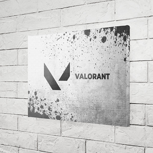 Картина прямоугольная Valorant - white gradient по-горизонтали / 3D-принт – фото 3