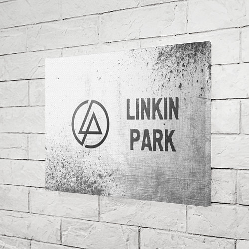 Картина прямоугольная Linkin Park - white gradient по-горизонтали / 3D-принт – фото 3