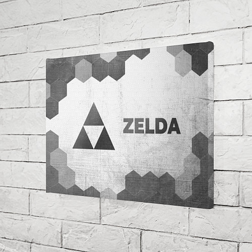 Картина прямоугольная Zelda - white gradient по-горизонтали / 3D-принт – фото 3