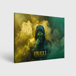 Холст прямоугольный Stalker 2 череп, цвет: 3D-принт