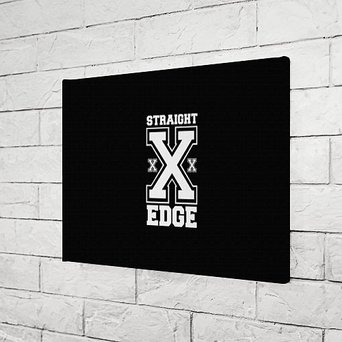 Картина прямоугольная Straight edge SXE / 3D-принт – фото 3