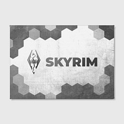 Холст прямоугольный Skyrim - white gradient по-горизонтали, цвет: 3D-принт — фото 2