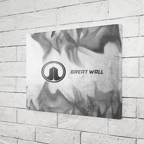 Картина прямоугольная Great Wall - white gradient по-горизонтали / 3D-принт – фото 3