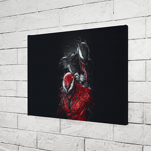 Картина прямоугольная Venom and Carnage / 3D-принт – фото 3
